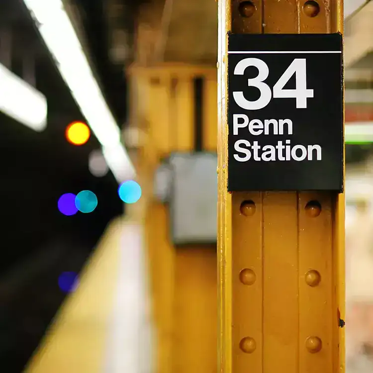 Typefaces on the New York Subway